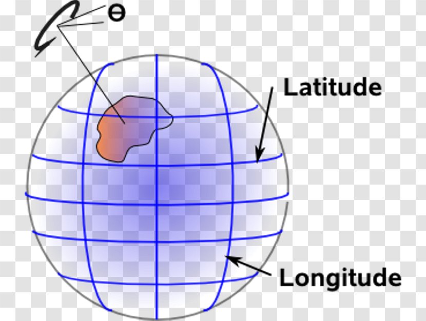 Longitude Geographic Coordinate System Latitude Line Globe - Circle Of Transparent PNG