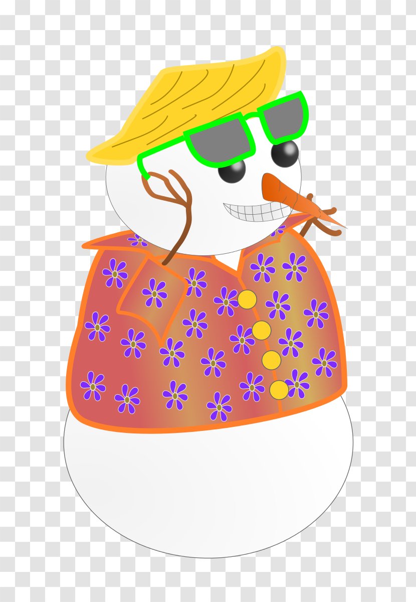 Hawaii Olaf Snowman Clip Art - Christmas - Hawaiian Cliparts Transparent PNG