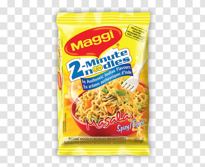 Instant Noodle Indian Cuisine Maggi Noodles - Cooking - Masala Chai Transparent PNG