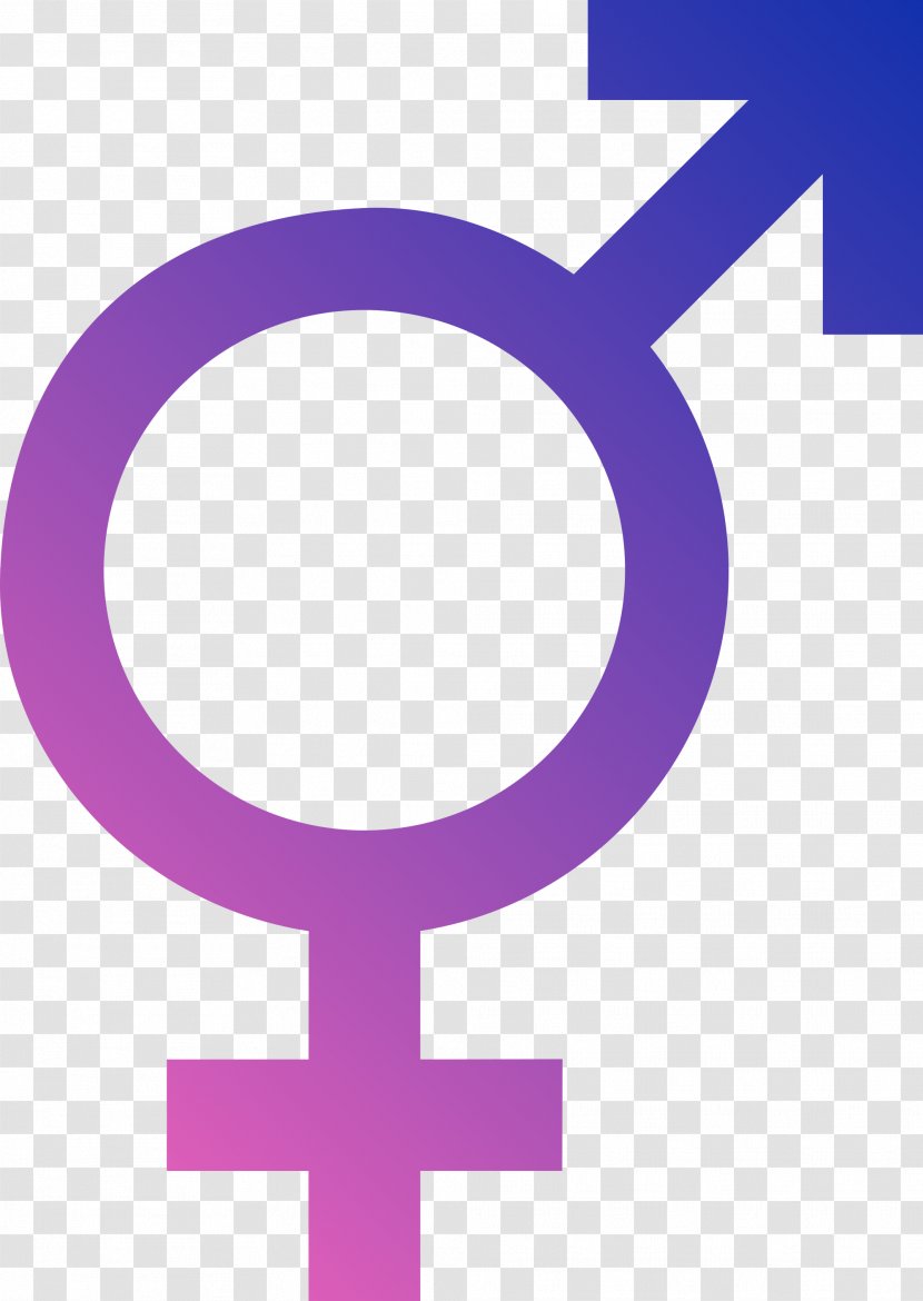 Woman Cartoon - Gender Symbol - Cross Material Property Transparent PNG