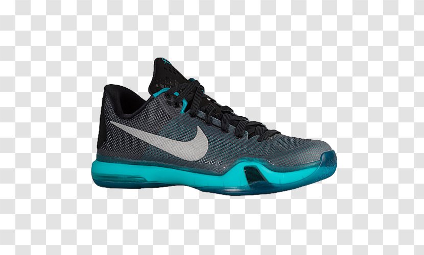Nike Sports Shoes Basketball Shoe - Turquoise Transparent PNG
