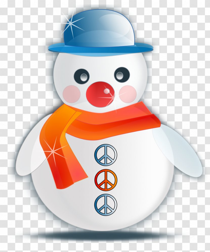 Snowman Desktop Wallpaper Clip Art - Drinkware - Penguin Christmas Transparent PNG