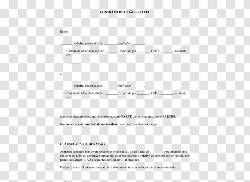 Document Domestic Partnership Contract Marriage Interpersonal Relationship - Silhouette - Carteira De Trabalho Transparent PNG