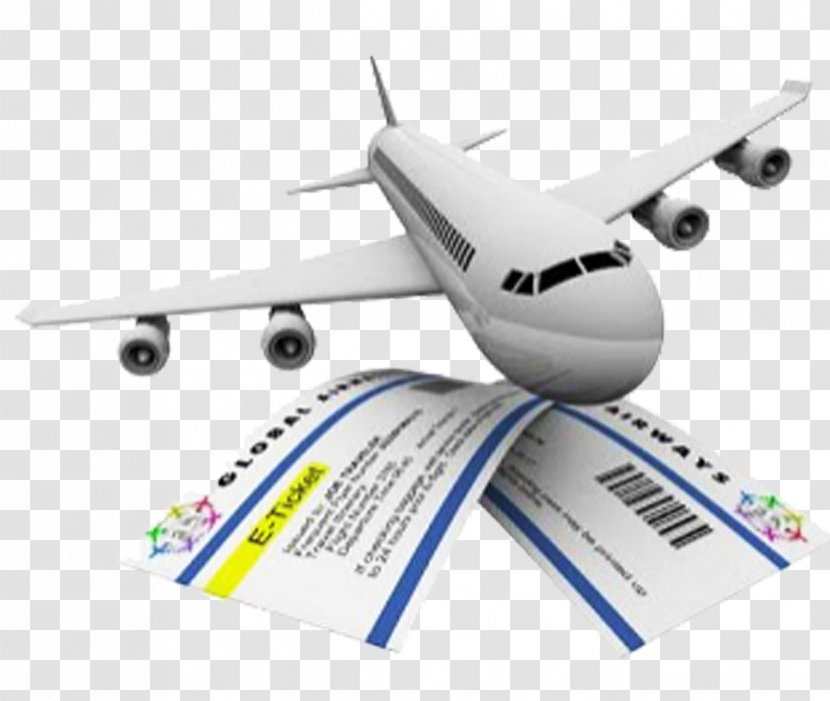 Flight Airline Ticket Travel - Air Tickets Transparent PNG