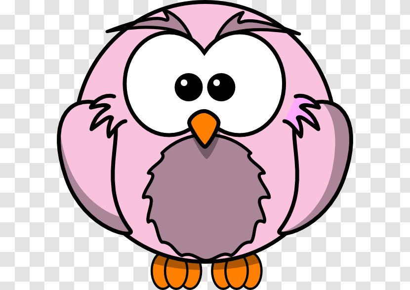 Owls And Owlets Cartoon Clip Art - Animation - Voilet Clipart Transparent PNG