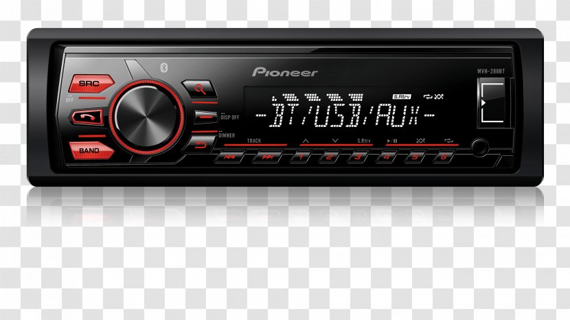 Vehicle Audio Pioneer Corporation Car CD Player DVD - Multimedia Transparent PNG