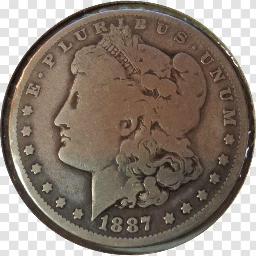 Quarter Carson City Mint United States Coin Morgan Dollar - Bullion Transparent PNG