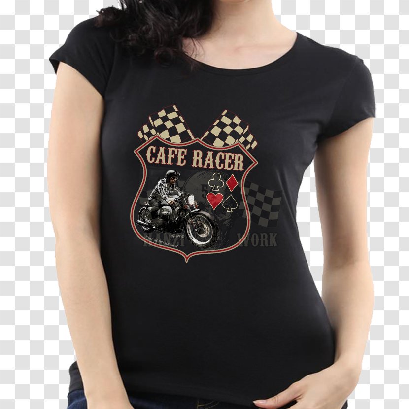 T-shirt Clothing Robe Hoodie - Sleeveless Shirt - Caferacer Transparent PNG