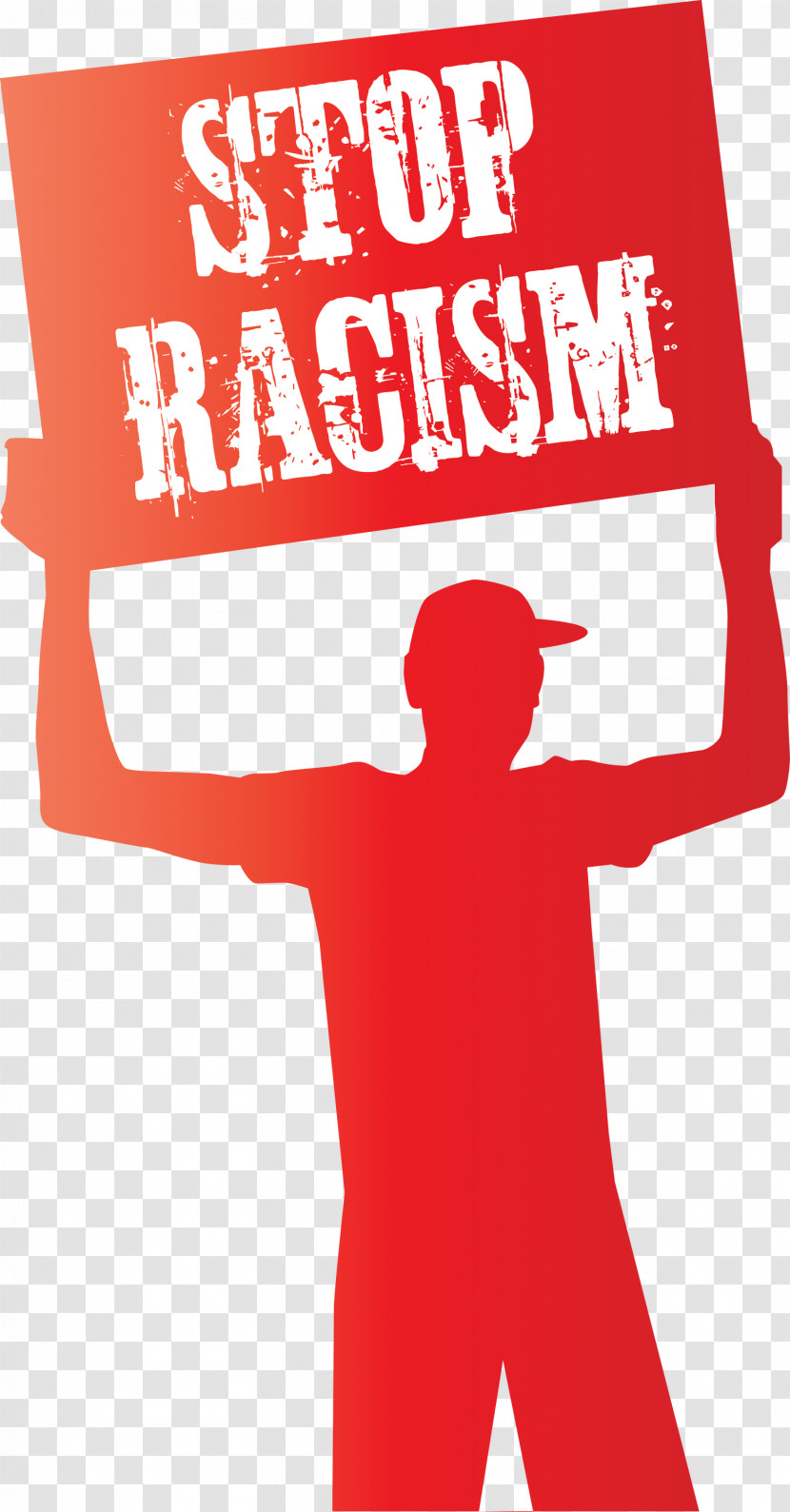 STOP RACISM Transparent PNG