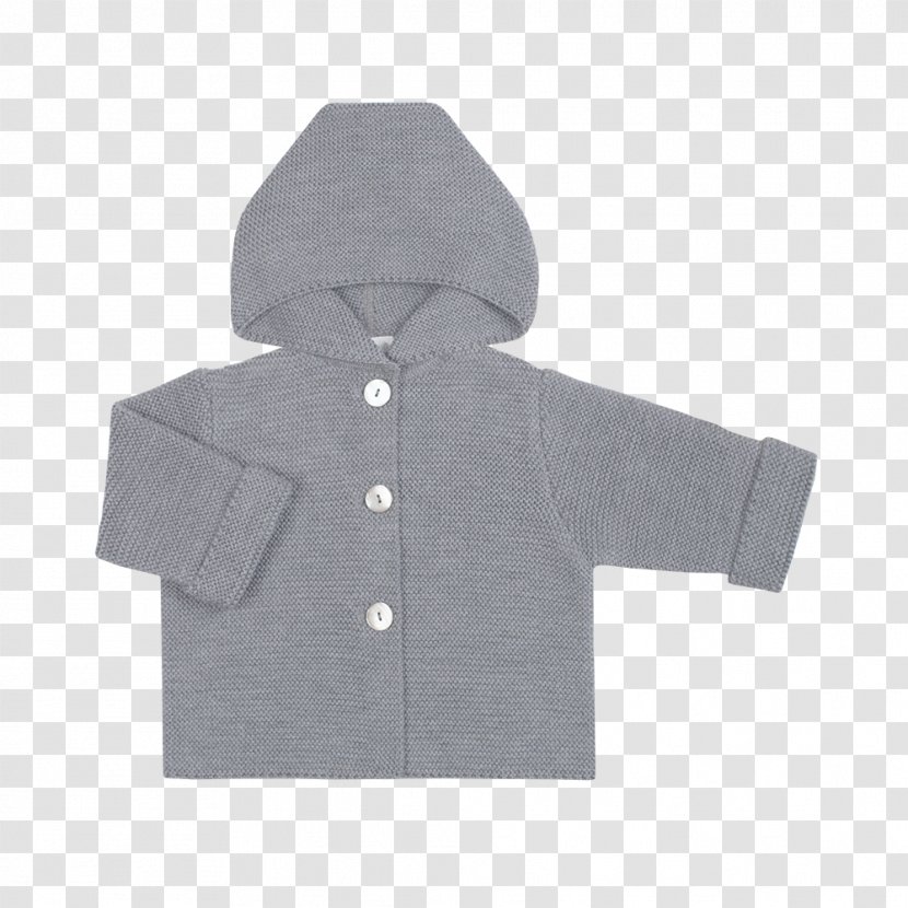 Hoodie Jacket Sleeve Grey - Polar Fleece - Mantel Transparent PNG