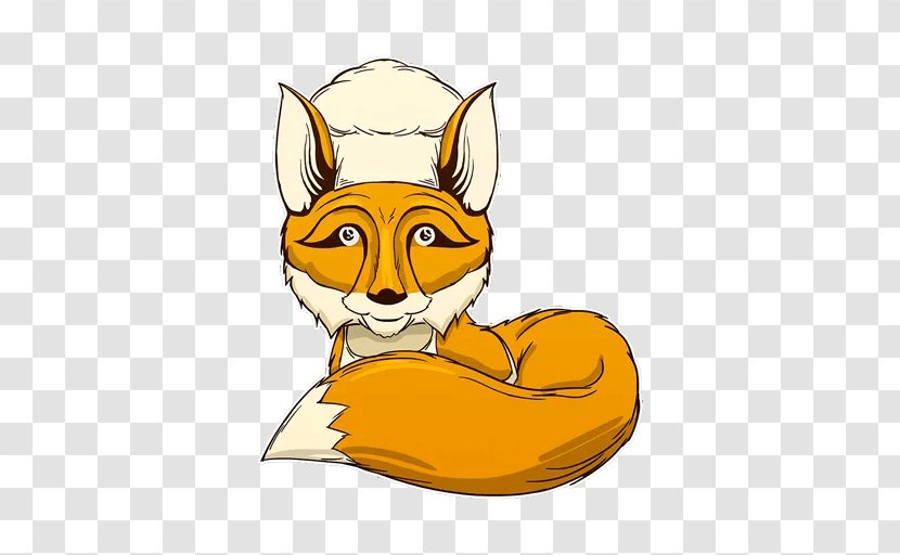 Whiskers Red Fox Cat Clip Art Transparent PNG