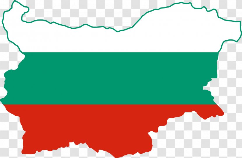 Flag Of Bulgaria Map Collection - Denmark - Country Transparent PNG