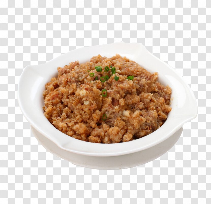 Couscous Spare Ribs Sichuan Cuisine Steaming Fuqi Feipian - Dish - Steamed Spareribs With Solid Flour Transparent PNG