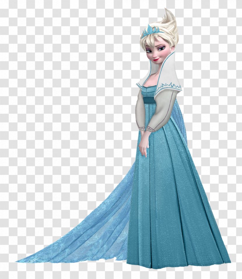 Elsa Anna Drawing - Silhouette Transparent PNG