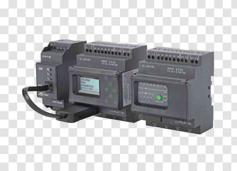 Programmable Logic Controllers Relay Control System Device - Sensor - Circuit Breaker Transparent PNG