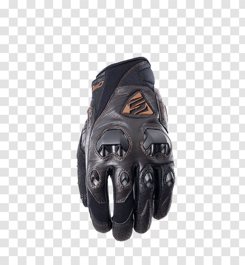 Glove Leather Motorcycle Stunt Riding - Enduro Transparent PNG