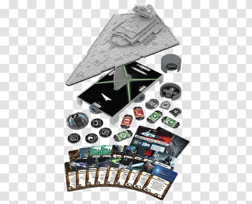 Galactic Civil War Lando Calrissian Star Destroyer Fantasy Flight Games Wars: Armada Empire - Atst - Wars Transparent PNG