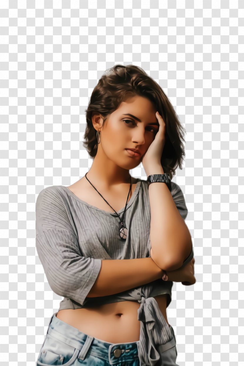 Photo Shoot Shoulder Hairstyle Sitting Arm - Cool Neck Transparent PNG