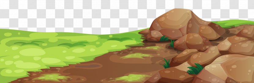 Clip Art - Blog - Grass And Stones Ground Clipart Transparent PNG
