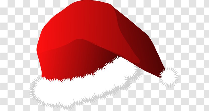 Santa Claus Suit Hat Christmas Clip Art - Red - Clothes Cliparts Transparent PNG
