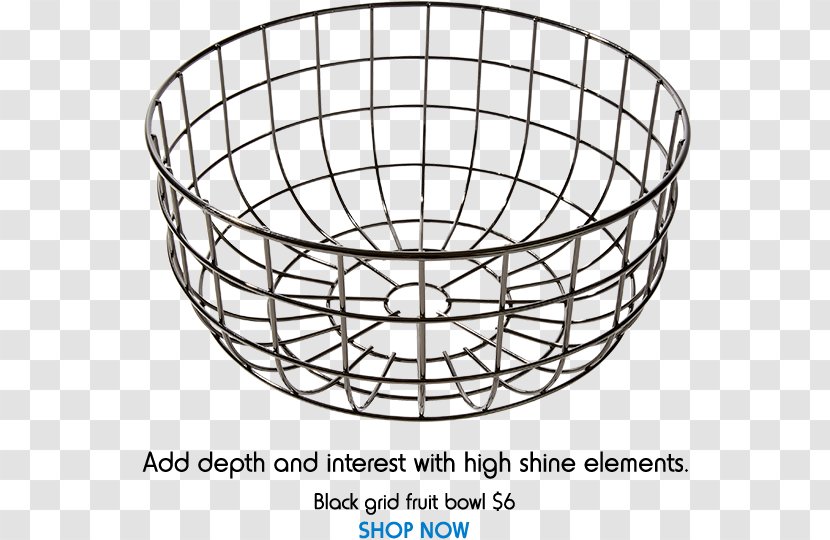 Basket Wire Kmart Handle Organization - Architecture - Modern Simplicity Transparent PNG