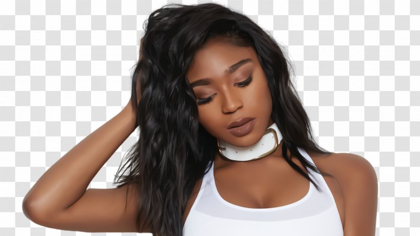 Normani - Neck - Layered Hair Artificial Integrations Transparent PNG