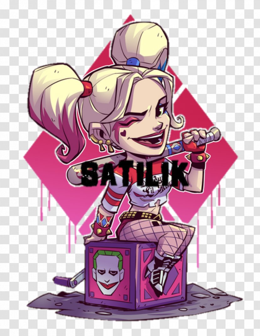 Harley Quinn Joker Green Arrow Batman Comics - Cartoon Transparent PNG