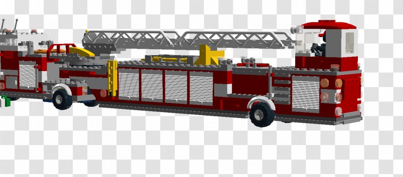 Fire Engine Department LEGO Motor Vehicle Cargo - Lego Truck Transparent PNG