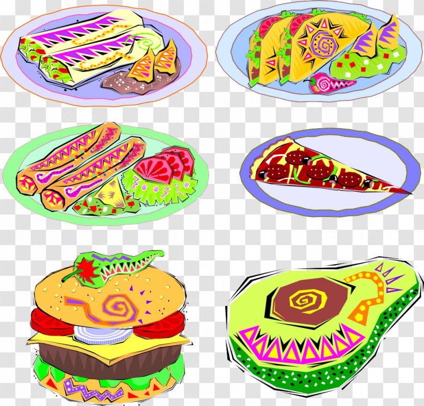Food Download Clip Art - Cuisine - Burger Salad Transparent PNG