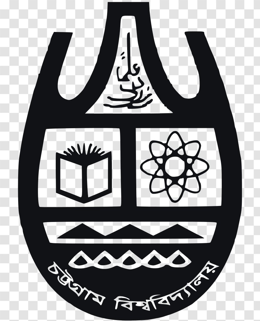 University Of Chittagong Premier University, Creative Technology Hathazari Upazila - Black And White - Symbol Transparent PNG