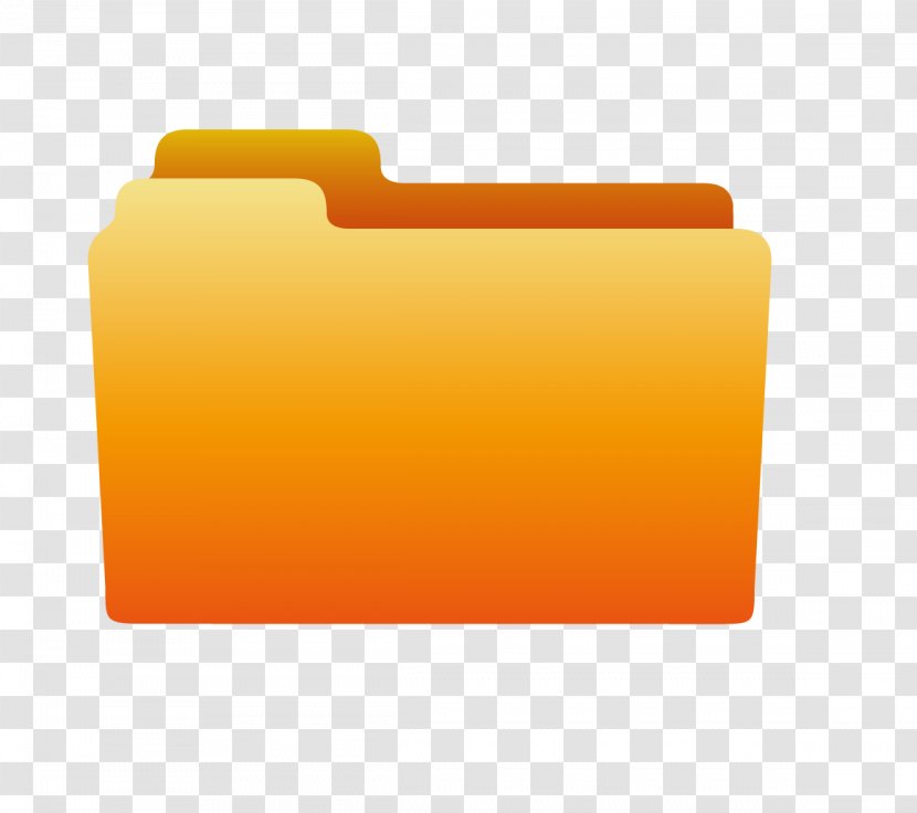 Material Angle Font - Rectangle - Yellow Folder Transparent PNG