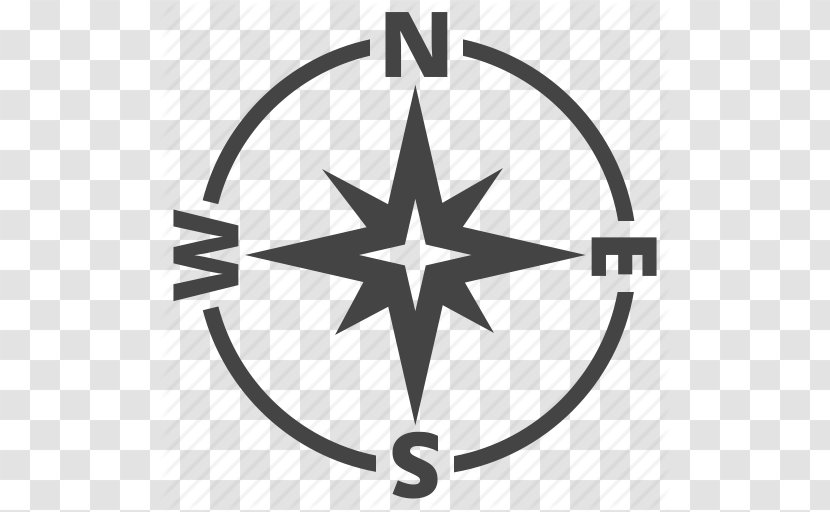 Wind Rose Compass - Hd Icon Transparent PNG