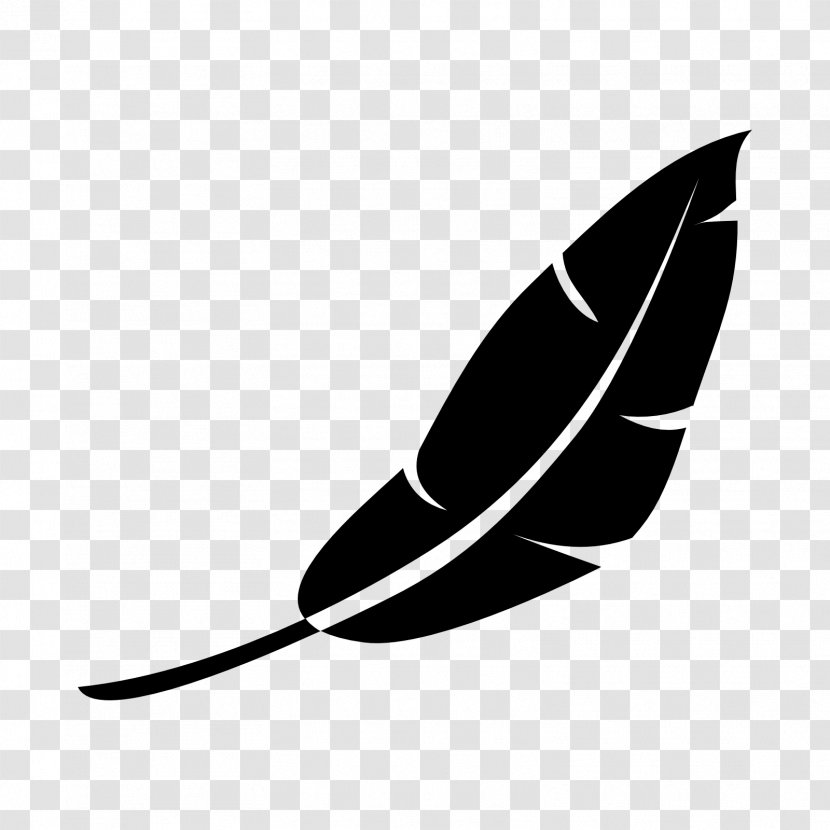 Haiku Vector Icon Format Clip Art - Black And White - Feather Watercolor Transparent PNG