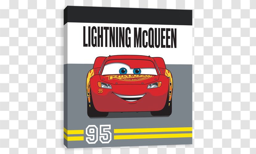 Lightning McQueen Cars Pixar Radiator Springs - Painting - Car Transparent PNG