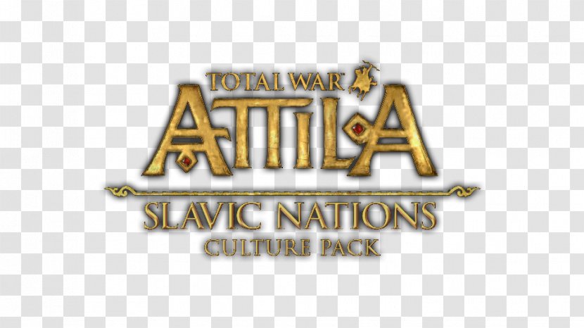 Total War: Attila Logo Font Brand Product - Antislavic Sentiment Transparent PNG