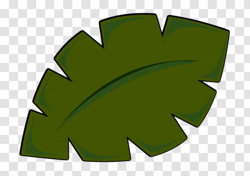 Leaf Jungle Coloring Book Clip Art - Symbol - Green Clipart Transparent PNG