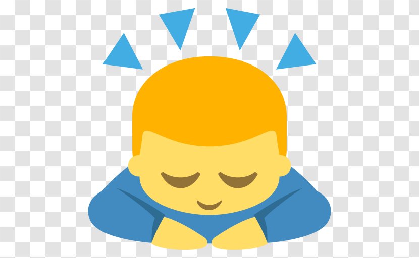 Emoji Domain Emojipedia Gesture Meaning - Bow Down Transparent PNG