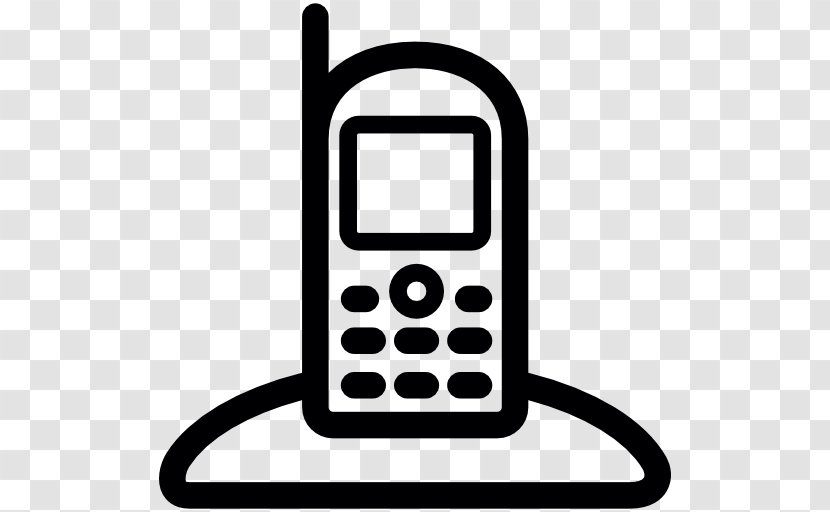 Feature Phone Telephone Call Clip Art - Multimedia - Panasonic Cordless Kxtgh212gb Sz Transparent PNG