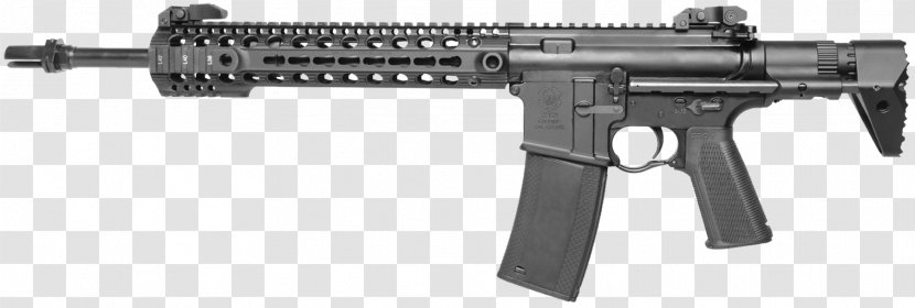 Close Quarters Battle Receiver M4 Carbine Daniel Defense Law Enforcement - Frame - Scar Transparent PNG