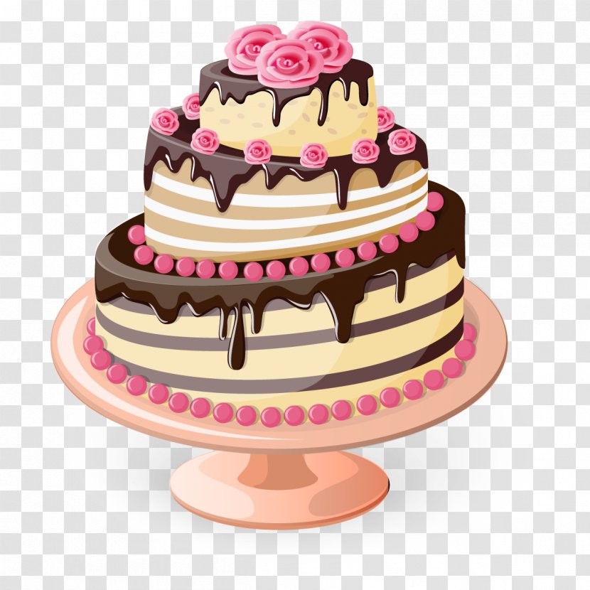 Birthday Cake Cupcake Bakery Wedding Christmas - Dessert Transparent PNG