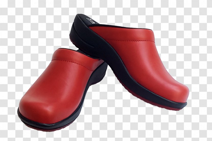 Clog Sanita Footwear Slip-on Shoe Industry - Red Transparent PNG