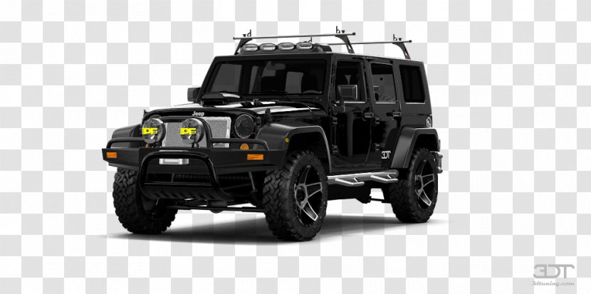 Motor Vehicle Tires Jeep Wrangler Car Sport Utility - Offroad Transparent PNG