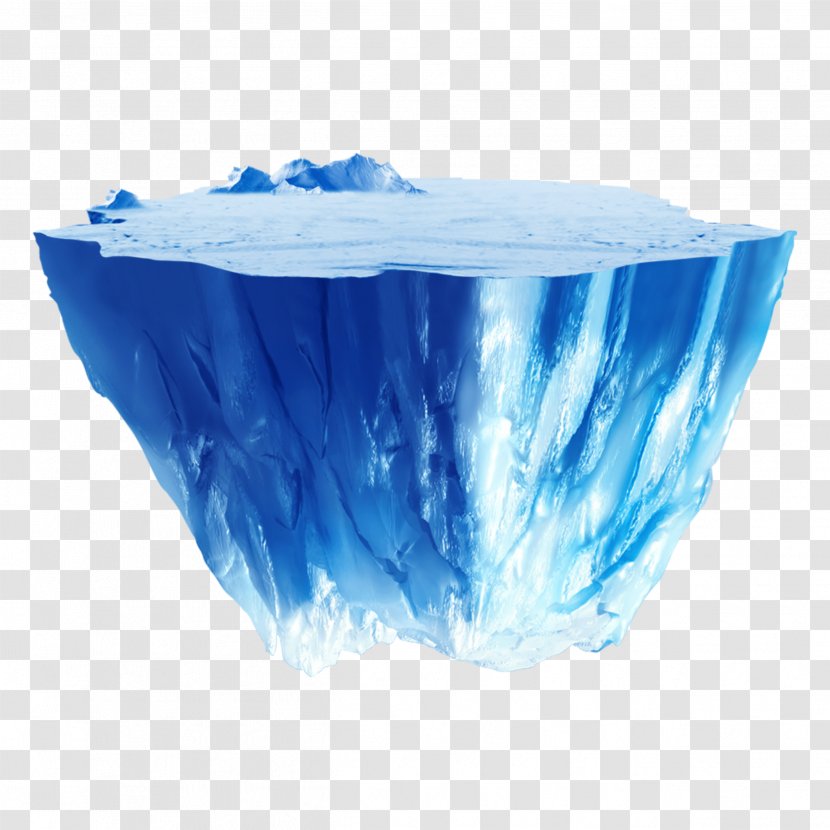 Blue Iceberg Clip Art Image Desktop Wallpaper - Ice Transparent PNG