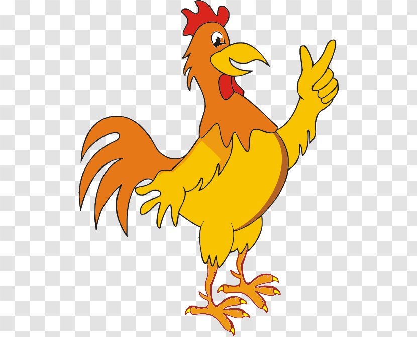Rooster Beak Cartoon Chicken As Food Clip Art - Animal Transparent PNG