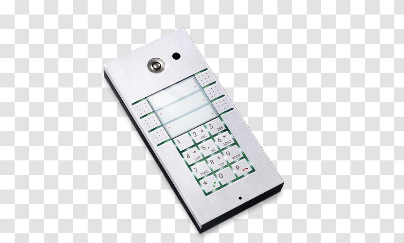 Telephony Intercom Fax Door Bells & Chimes Voice Over IP - Office Equipment - Phone Transparent PNG