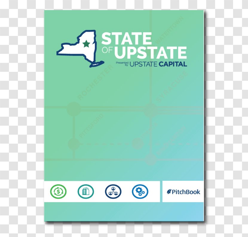 Upstate Capital New York Brand Logo Font - Pitchbook Data Transparent PNG
