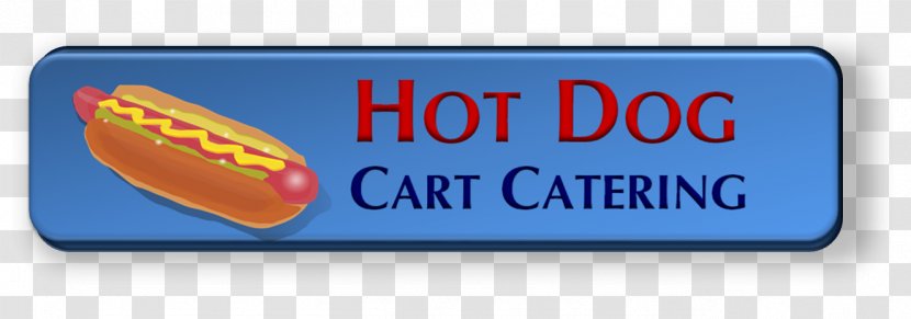 Logo Brand Hot Dog Font - Sign - Hotdog Cart Transparent PNG