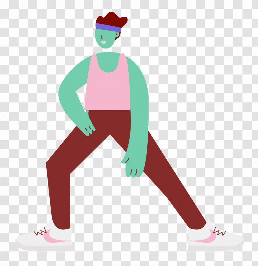 Stretching Sports Transparent PNG