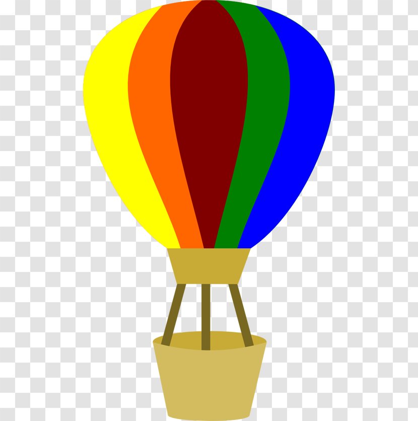 Hot Air Ballooning Clip Art - Yellow - Balloon Transparent PNG