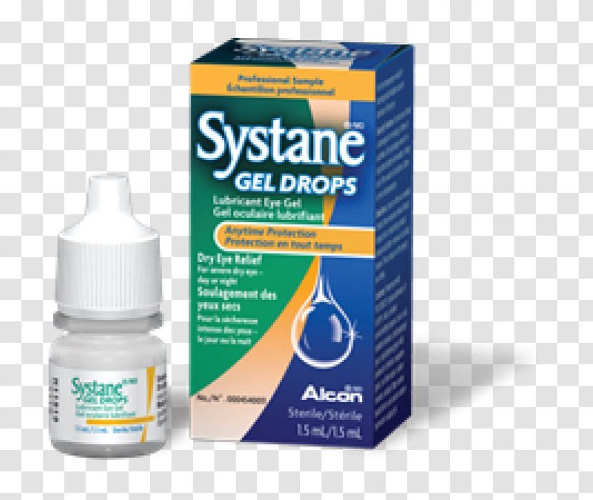 Systane Gel Drops Eye & Lubricants Ultra Lubricating - Balance Transparent PNG